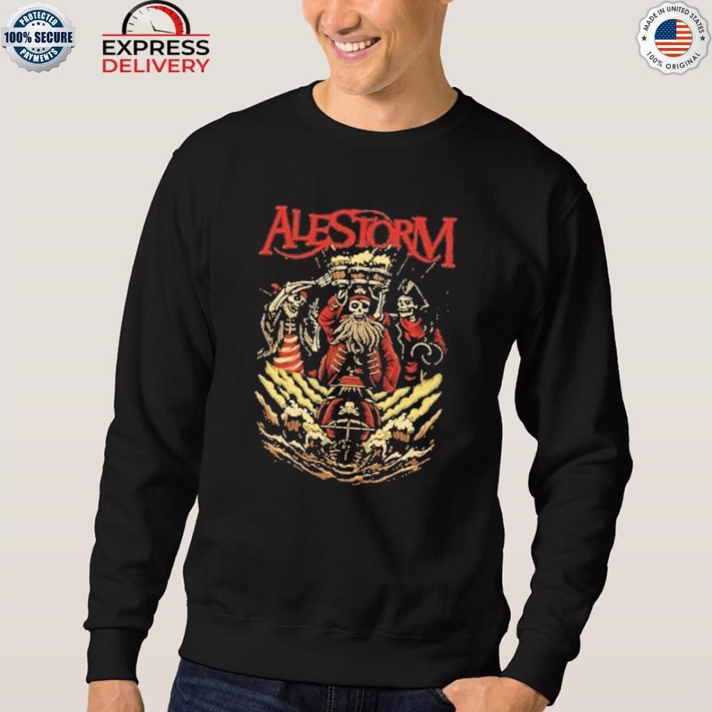 Alestorm Pirate Skeleton Band Shirt