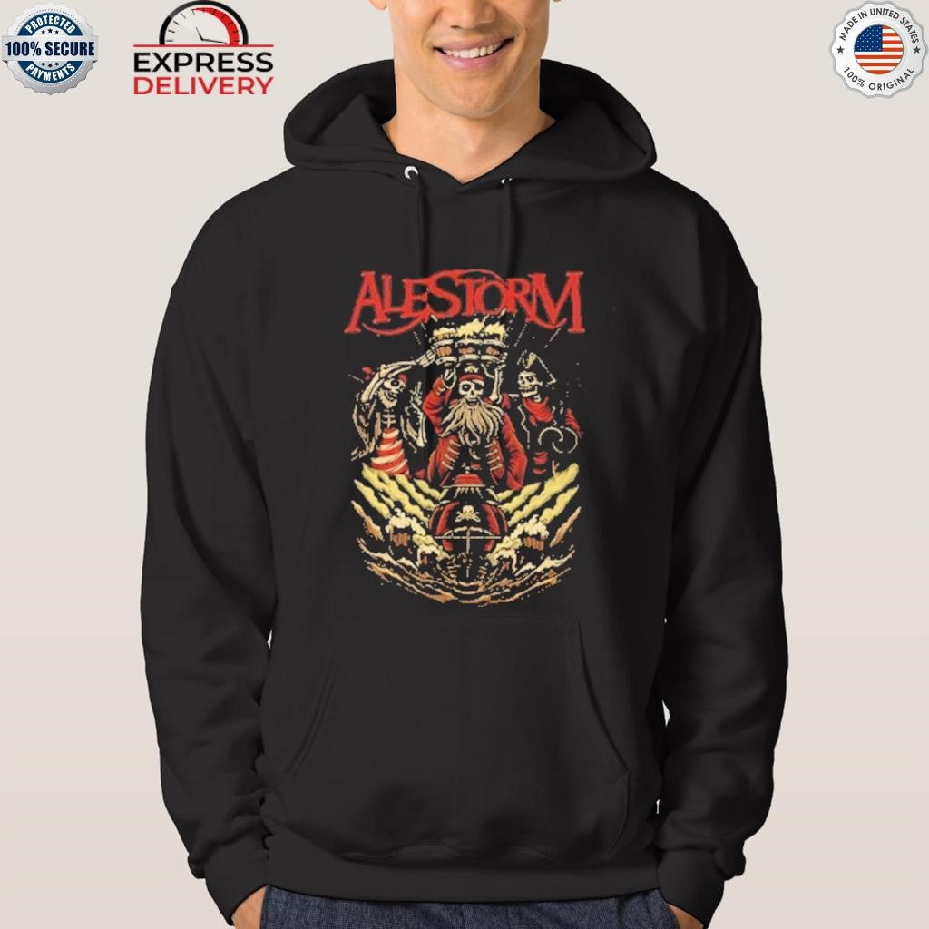 Alestorm Pirate Skeleton Band Shirt