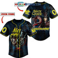 Alice Cooper Comfort Fan Personalized Baseball Jersey