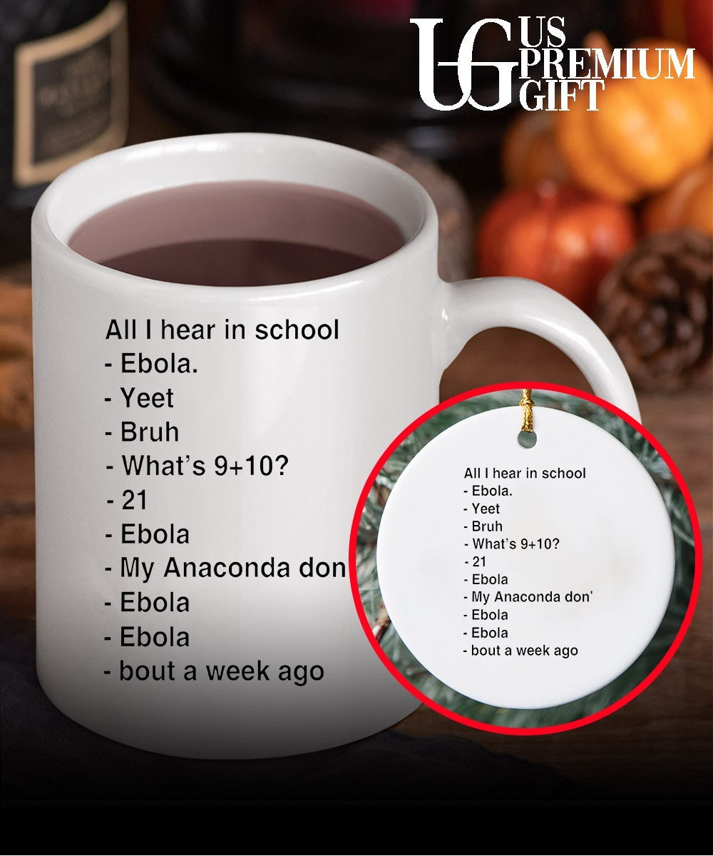All I hear in school shirt