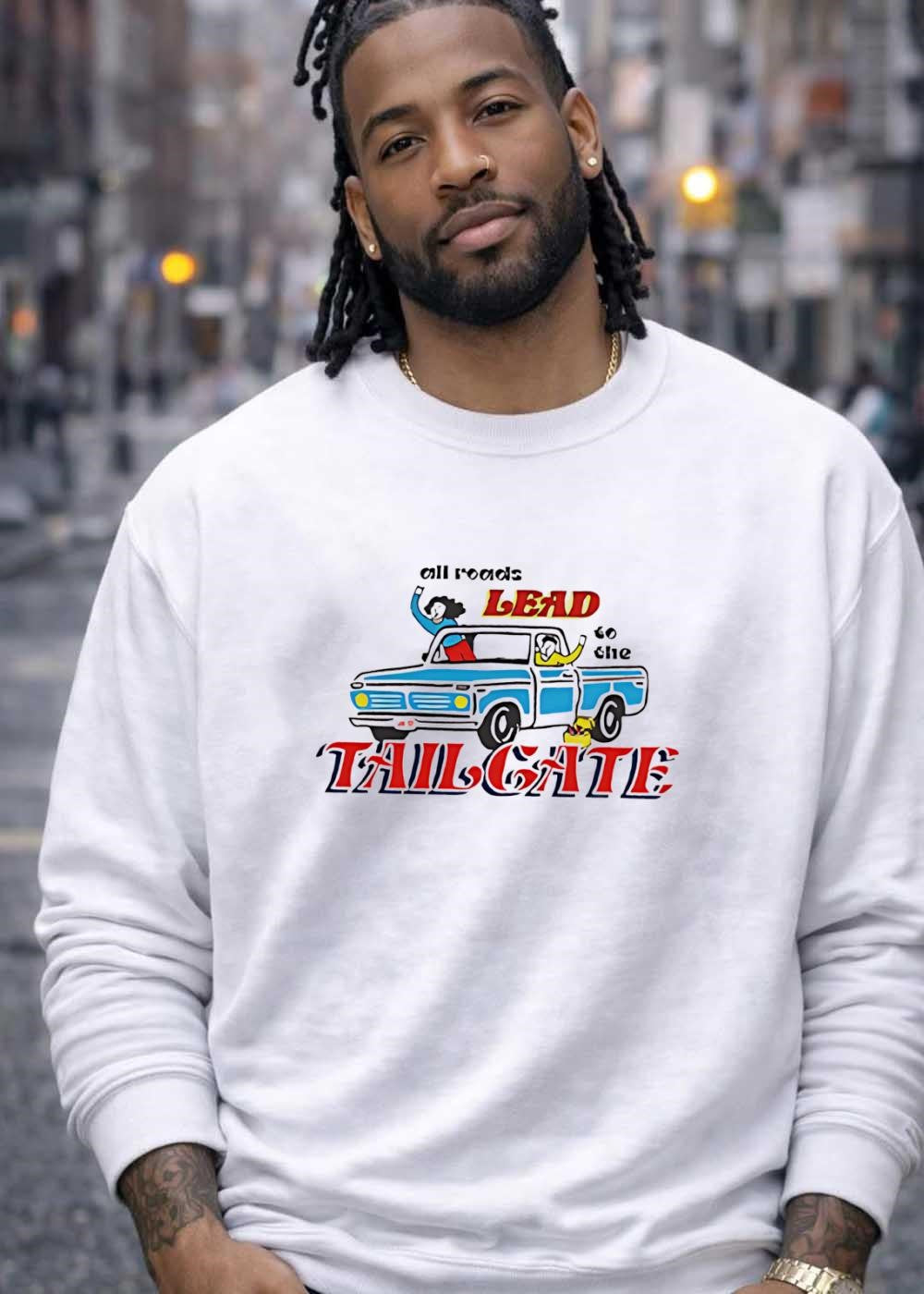All Roads Lead to the Tailgate Fan Group T-Shirt