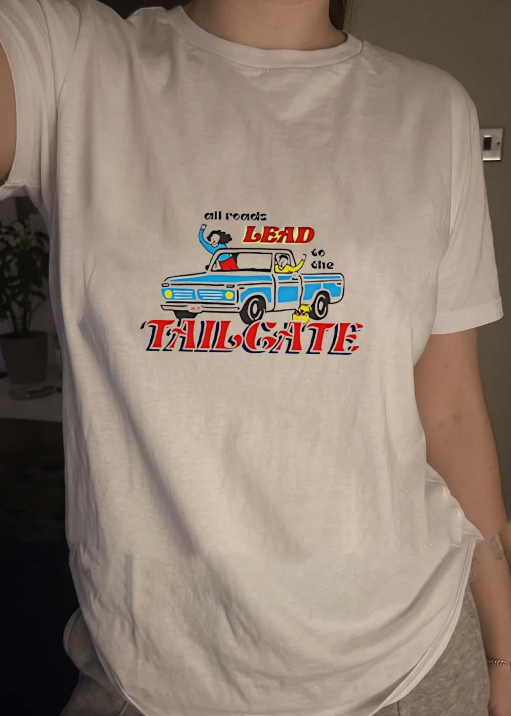 All Roads Lead to the Tailgate Fan Group T-Shirt