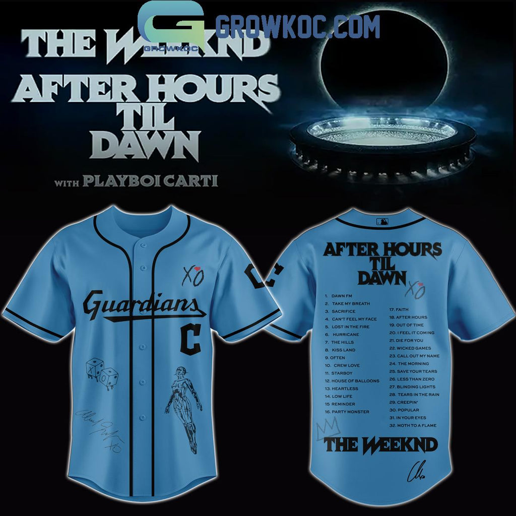 All Team MLB x The Weeknd After Hours Til Dawn 2026 Baseball Jersey