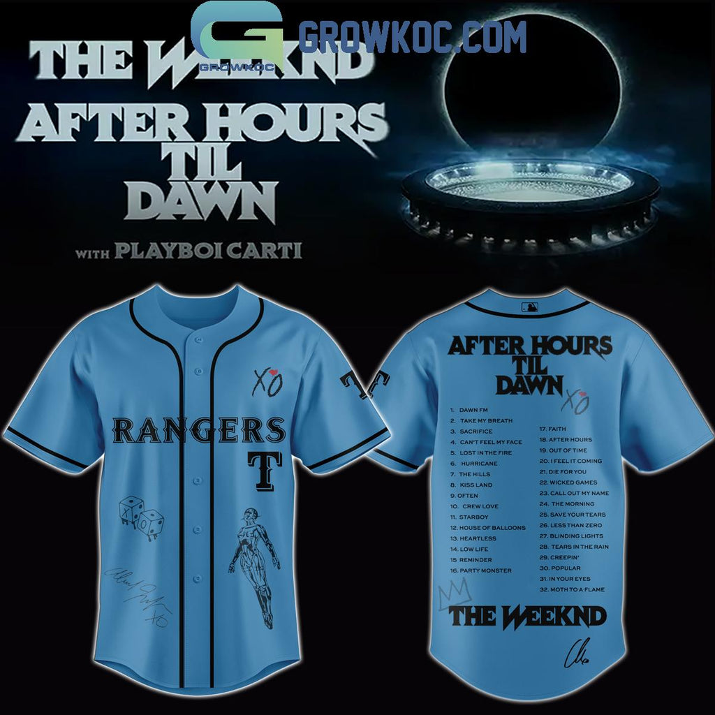 All Team MLB x The Weeknd After Hours Til Dawn 2026 Baseball Jersey