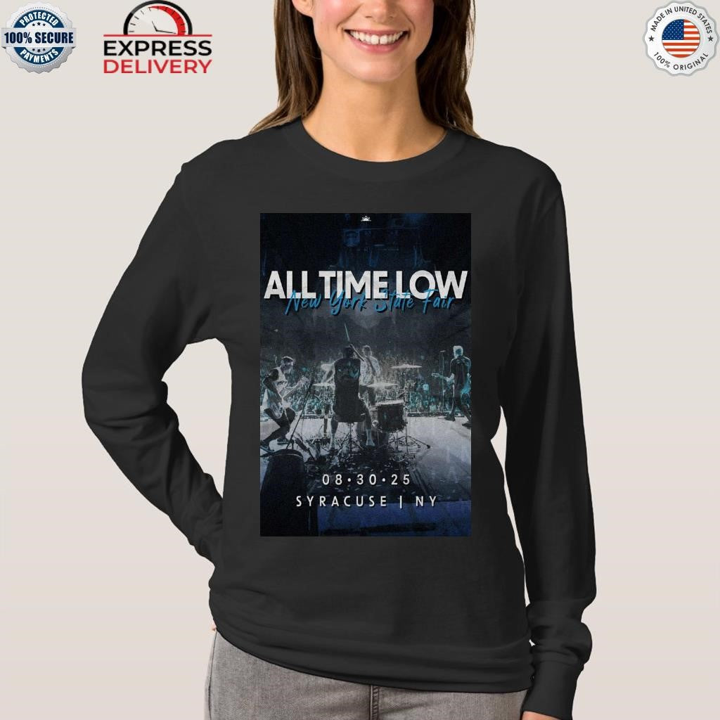 All Time Low Syracuse NY In Aug 30, 2025 Shirt