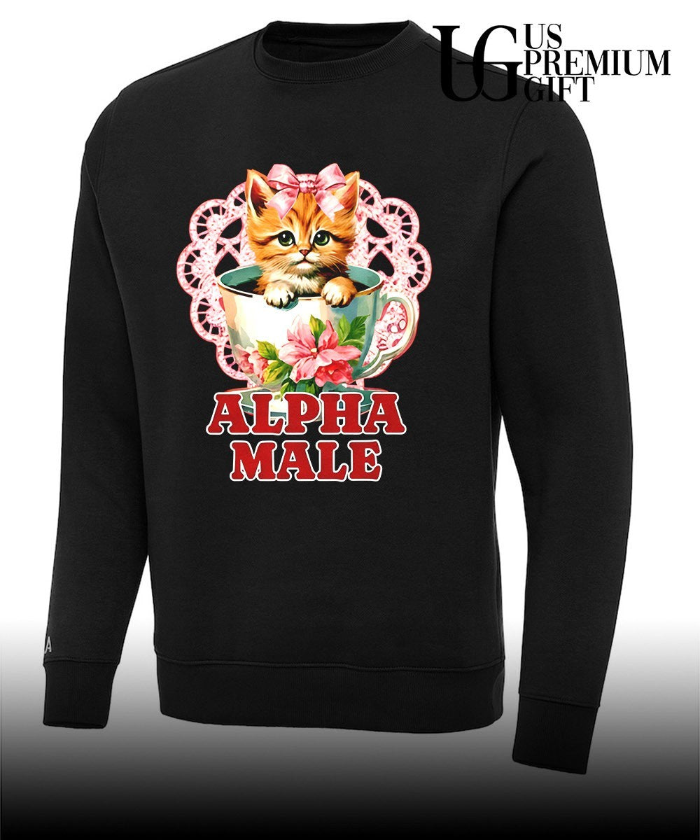 Alpha Male Sarcastic Cute Kitten Cat Lover shirt