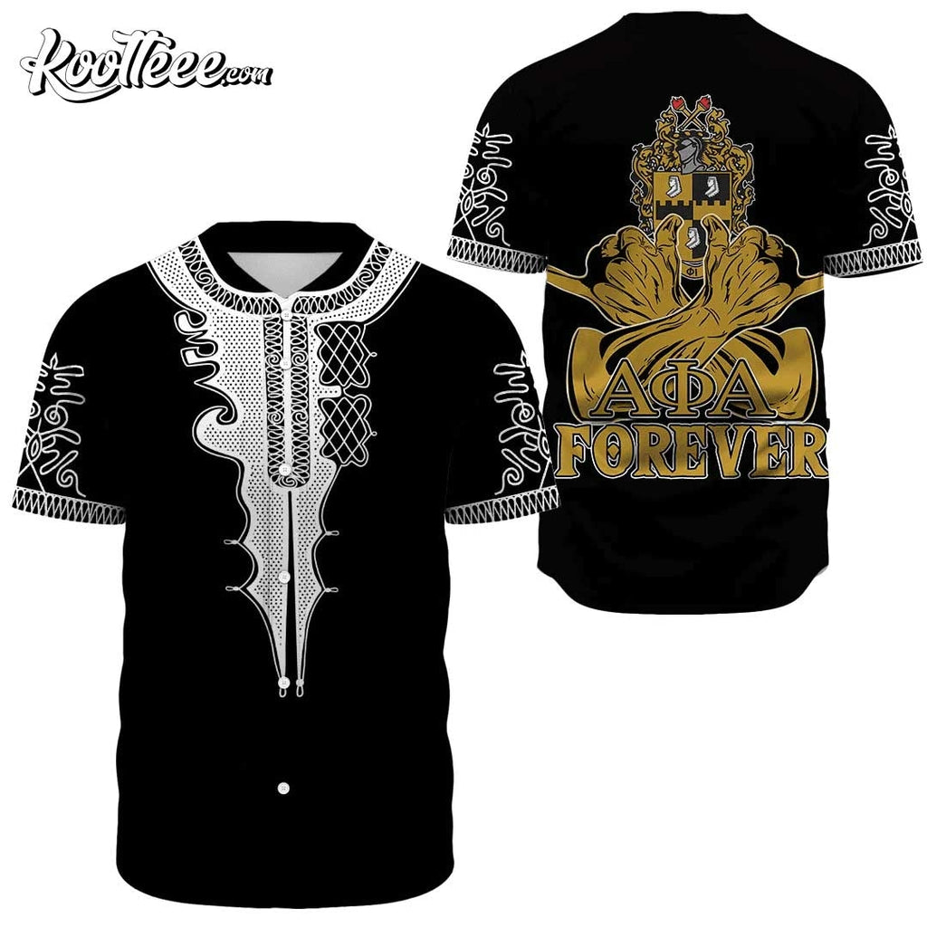 Alpha Phi Alpha Forever Baseball Jersey