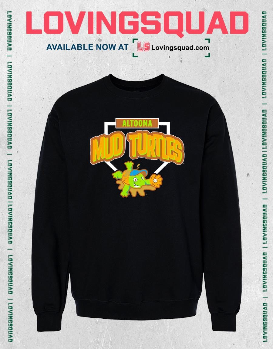 Altoona Mud Turtles Baseball Team Logo MiLB T-shirt