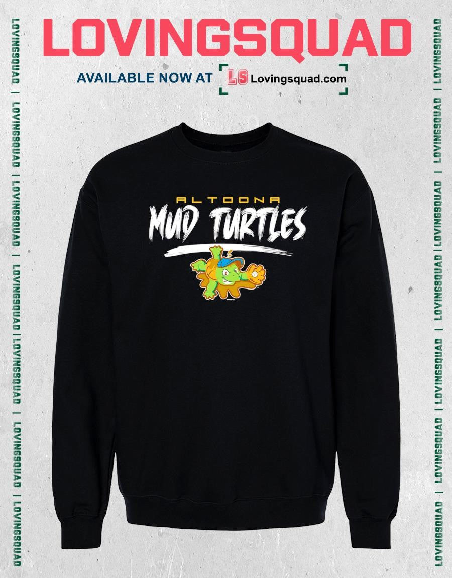 Altoona Mud Turtles Baseball Team Logo T-T-shirt