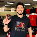 America First Restore the Republic patriotic shirt