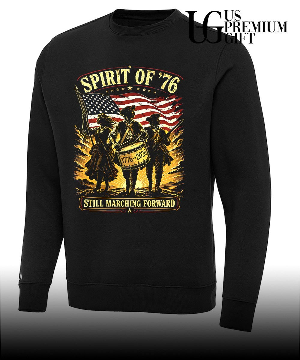 American Revolutionary War Soldiers Spirit of ’76 Still Marching Forward shirt