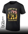 American Revolutionary War Soldiers Spirit of ’76 Still Marching Forward shirt