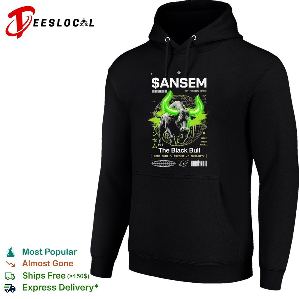 Ansem The Black Bull Meme Coin Culture Community shirt