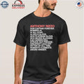 Anthony Rizzo Our Captain’s Accomplishments Shirt