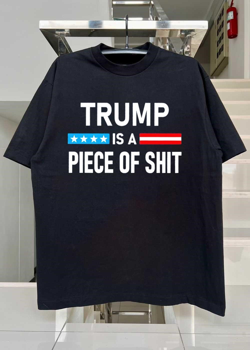 Apparel Piece of Shit Donald Trump T-Shirt