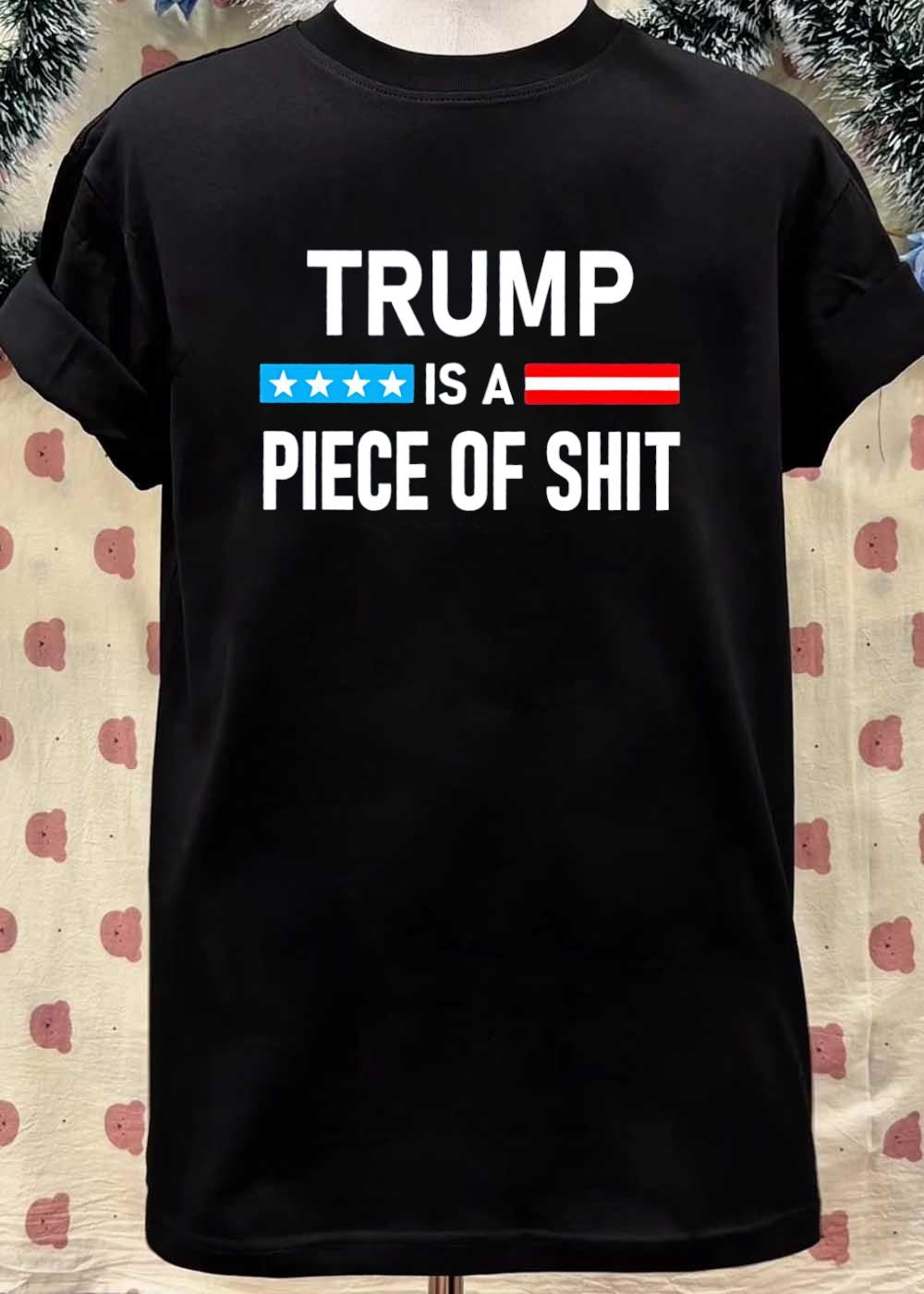 Apparel Piece of Shit Donald Trump T-Shirt