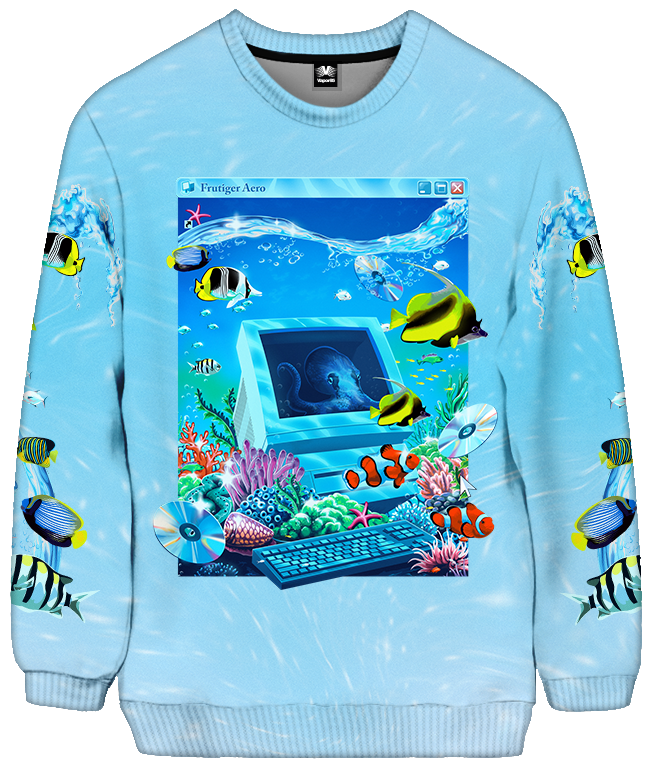 Aqua Terminal Sweatshirt