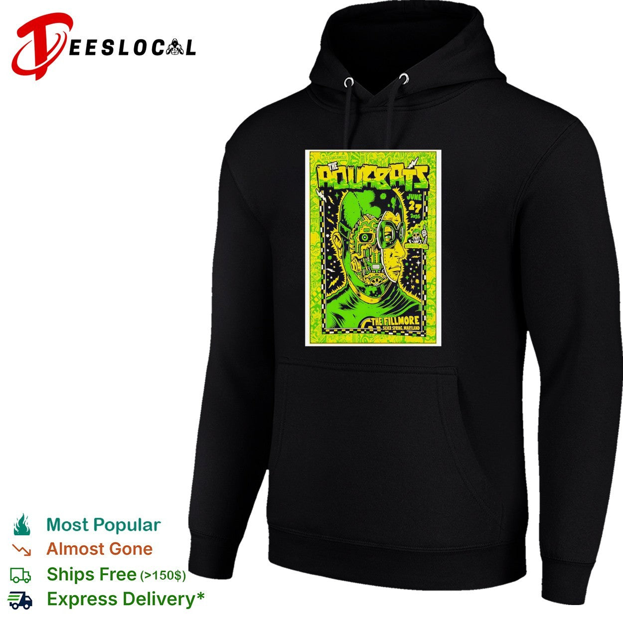 Aquabats The Fillmore poster shirt