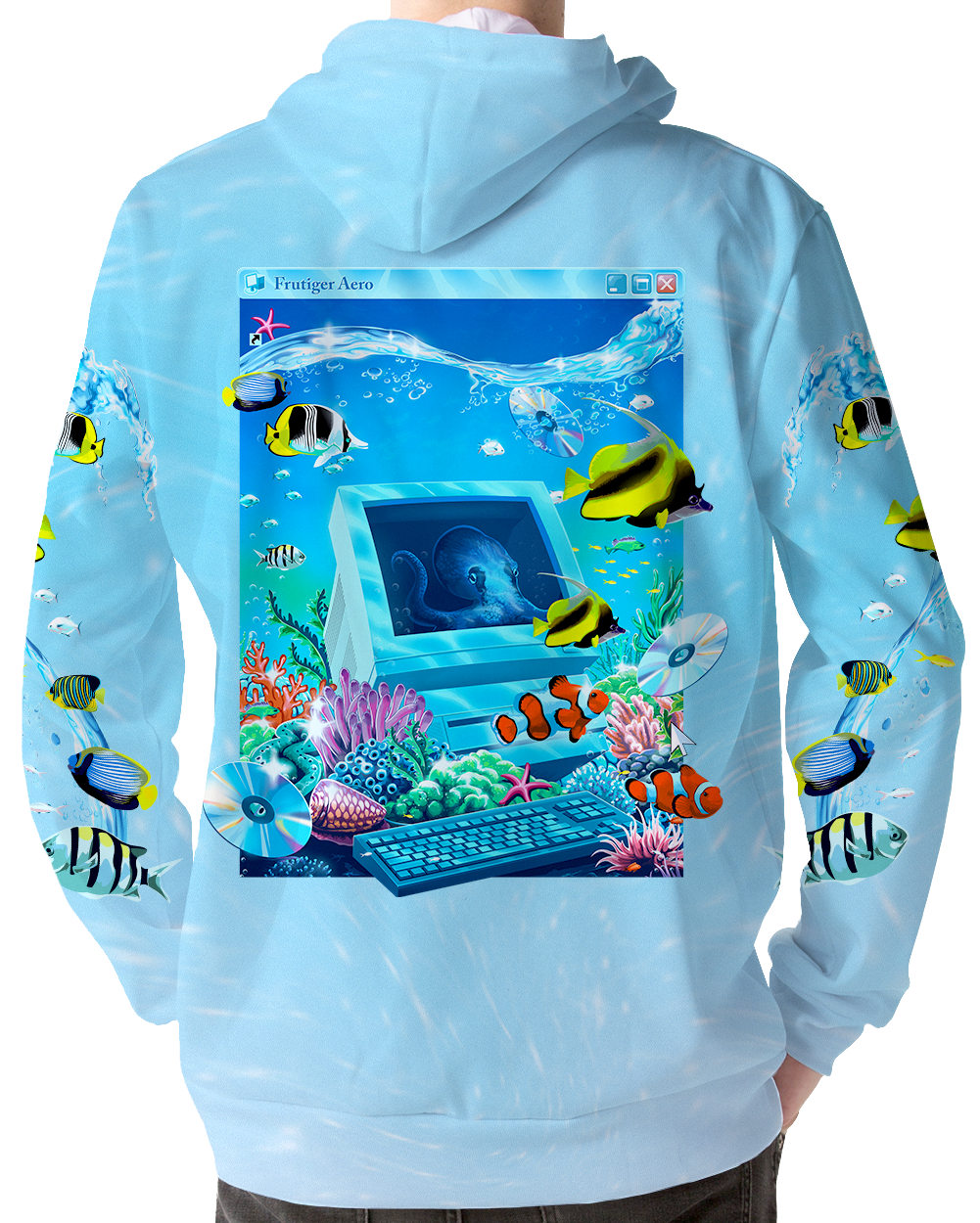 Aqua Terminal Hoodie