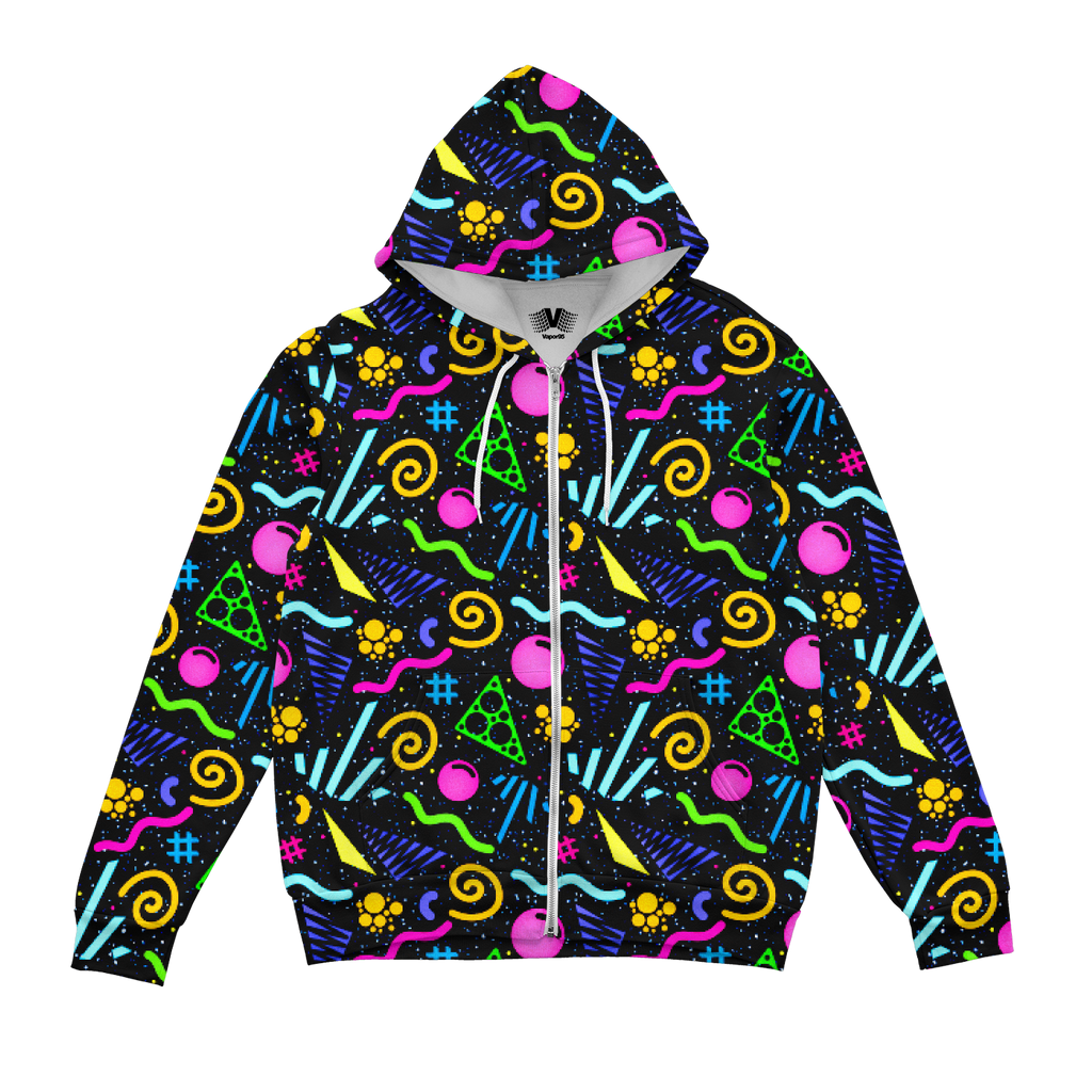 Unlimited Tokens Zip Up Hoodie