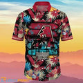 Arizona Diamondbacks MLB Flower Hawaiian Shirt Summer Gift For True Fans
