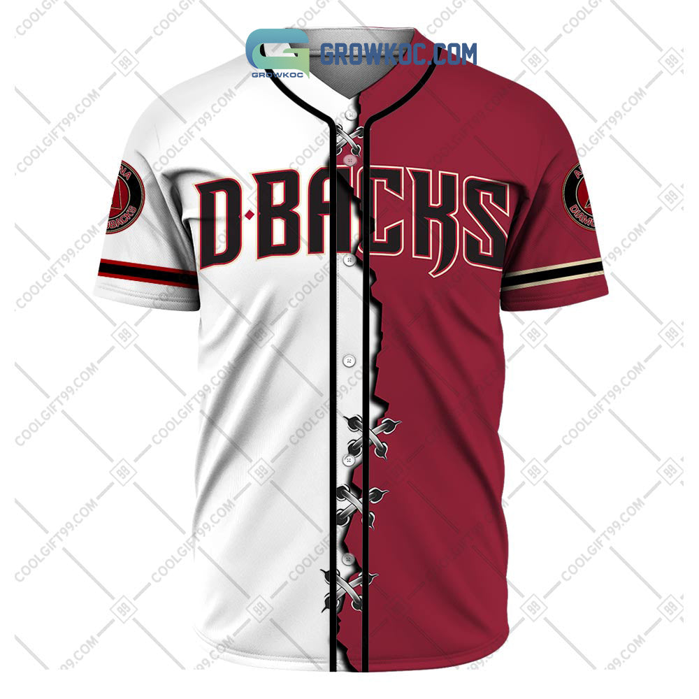 Arizona Diamondbacks MLB Personalized Mix Baseball Jersey