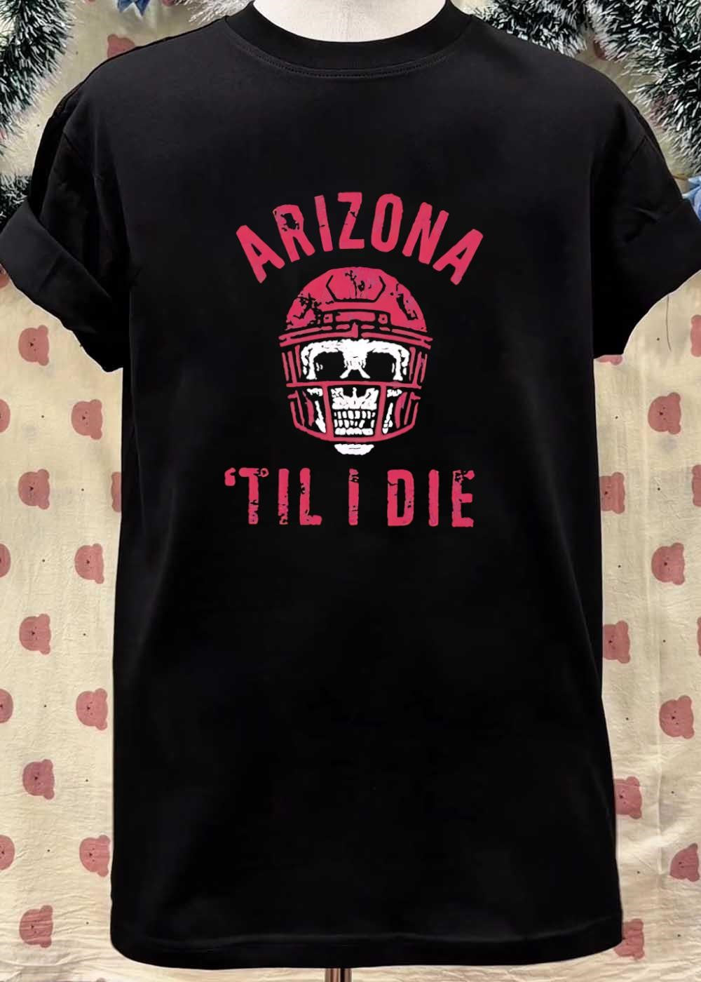 Arizona Til I Die Football Helmet shirt