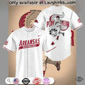 Arkansas Razorback X Wehiwa Aloy Sec Player Of The Year Baseball Jersey Shirt