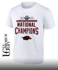 Arkansas Razorbacks 2026 NCAA Men’s Outdoor Track & Field National Champions shirt