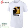 Arm Your Children Black cat claim gun humor shirt