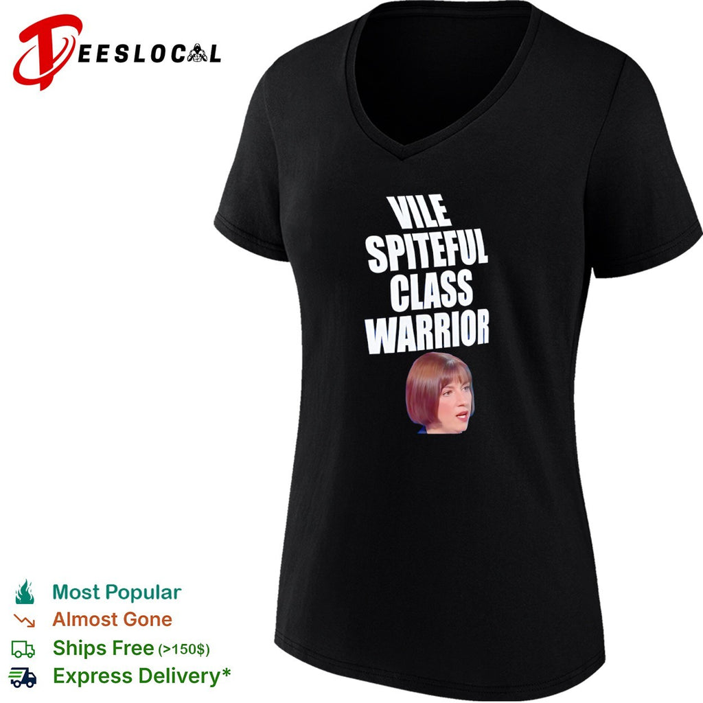 Ash Sarkar Vile Spiteful Class Warrior shirt
