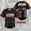 Asking Alexandria Tour 2023 Personalized Baseball Jersey