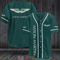 FASHION Aston Martin Baseball Jerseys Botton Shirt