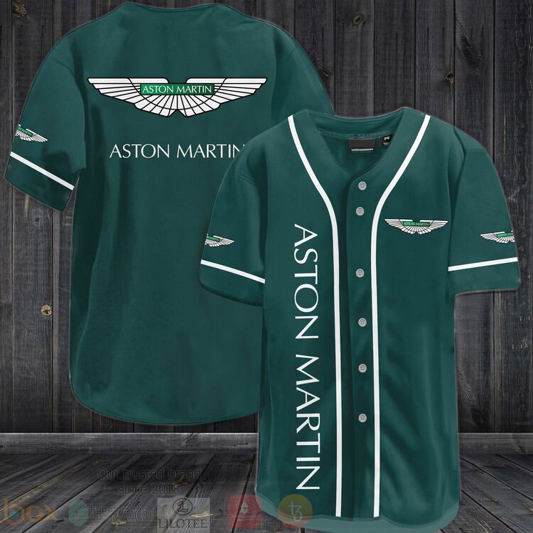 FASHION Aston Martin Baseball Jerseys Botton Shirt
