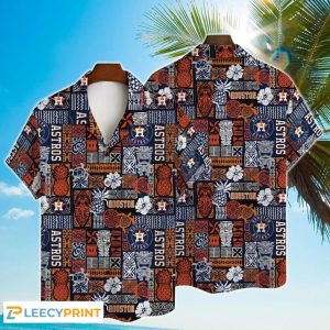 Astros Hawaiian Shirt Major League Baseball Print For Big Fans