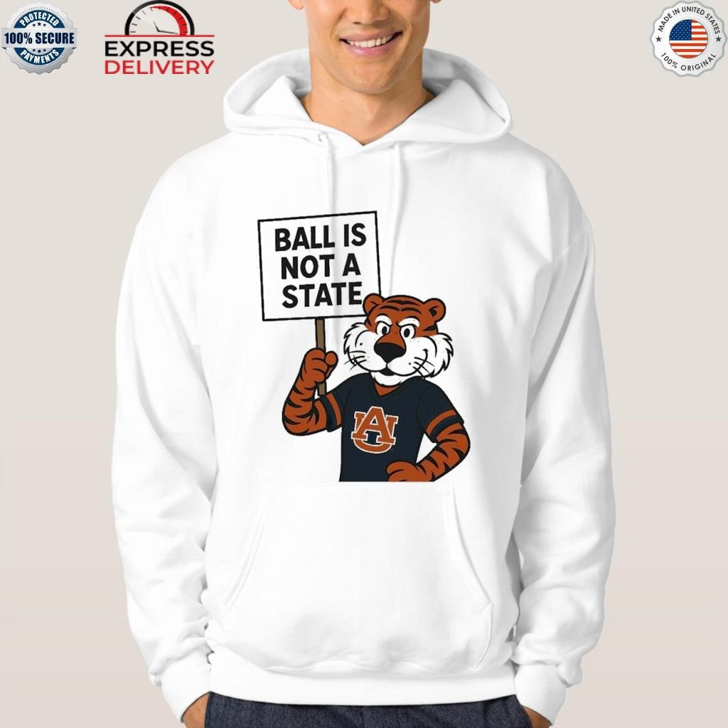 Auburn Ball Is Not A State Zac Blackerby Shirt