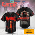 Avatar The Great Metal Circus 2024 Tour Personalized Baseball Jersey