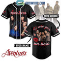 Aventura U Solo Por Un Beso Personalized Baseball Jersey
