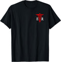 Emergency Department Emergency Room Nurse ER Nurse 2 Sides T-Shirt