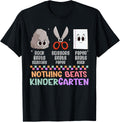 Back to School Nothing Beats Kindergarten School Game Kid T-Shirt