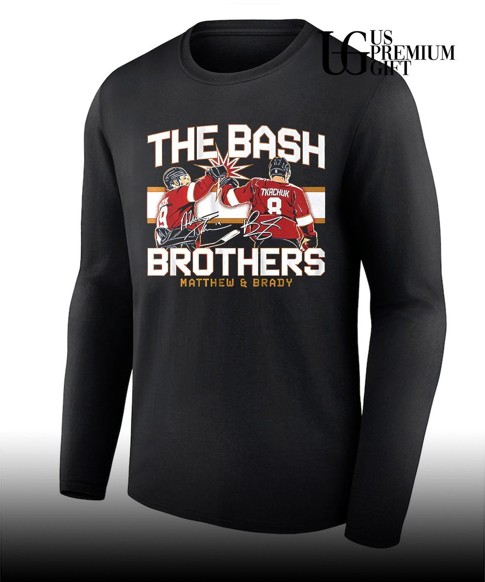 Matthew and Brady Tkachuk NHL Florida Panthers The Bash Brothers signature shirt