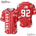 BTS Members Arirang World Tour Custom Baseball Jersey