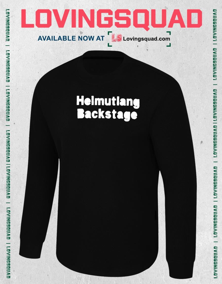 BTS Namjoon Helmut Lang Backstage Shirt