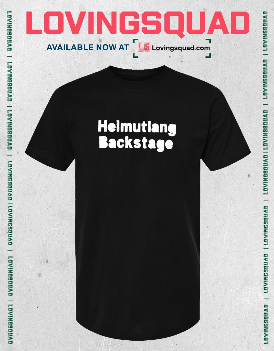 BTS Namjoon Helmut Lang Backstage Shirt