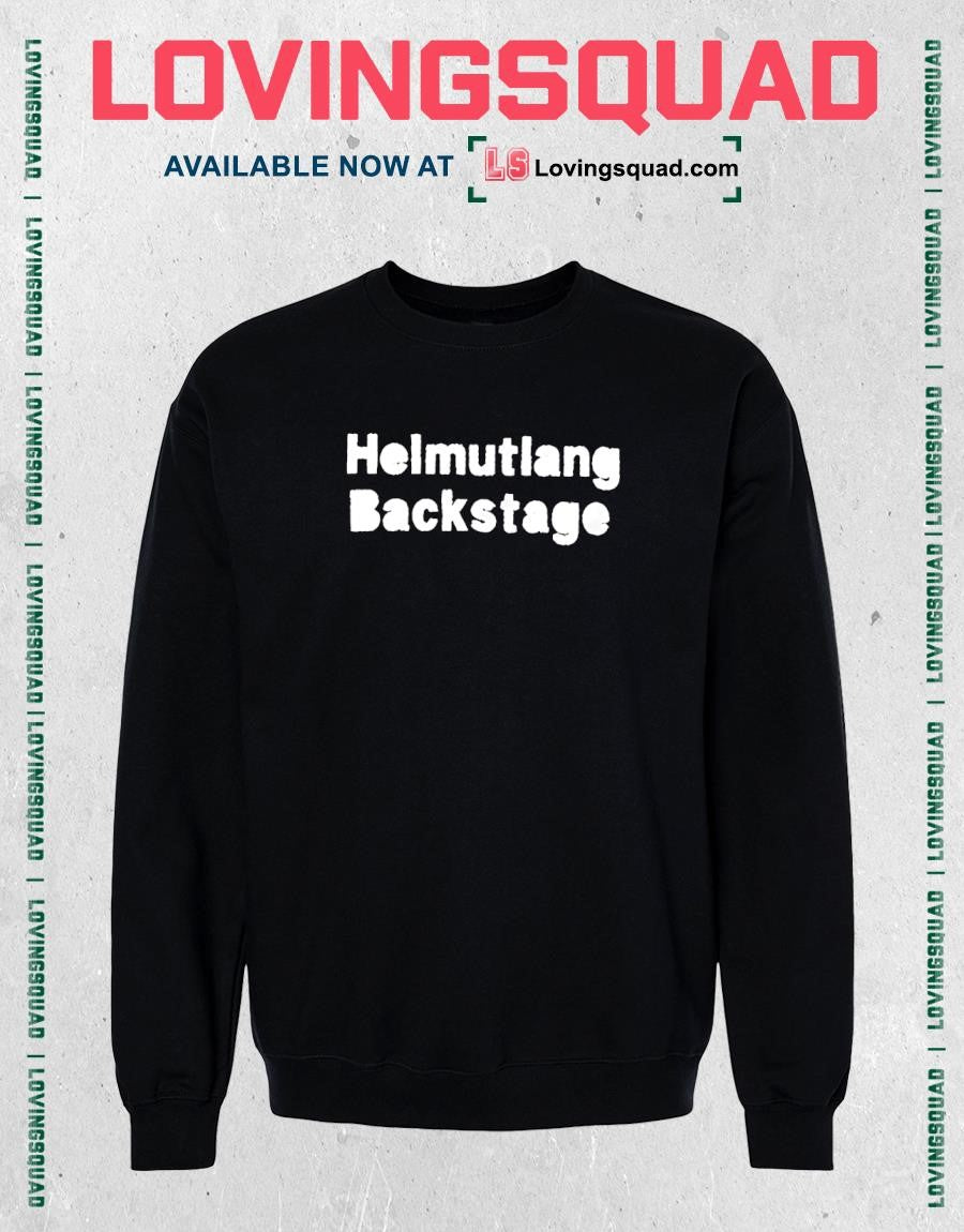 BTS Namjoon Helmut Lang Backstage Shirt