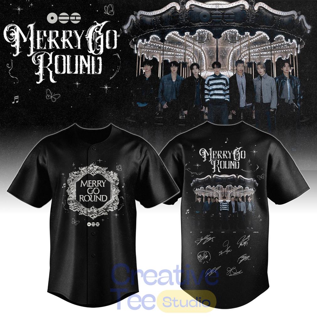 BTS Special Arirang “Merry Go Round” 2026 Baseball Jersey