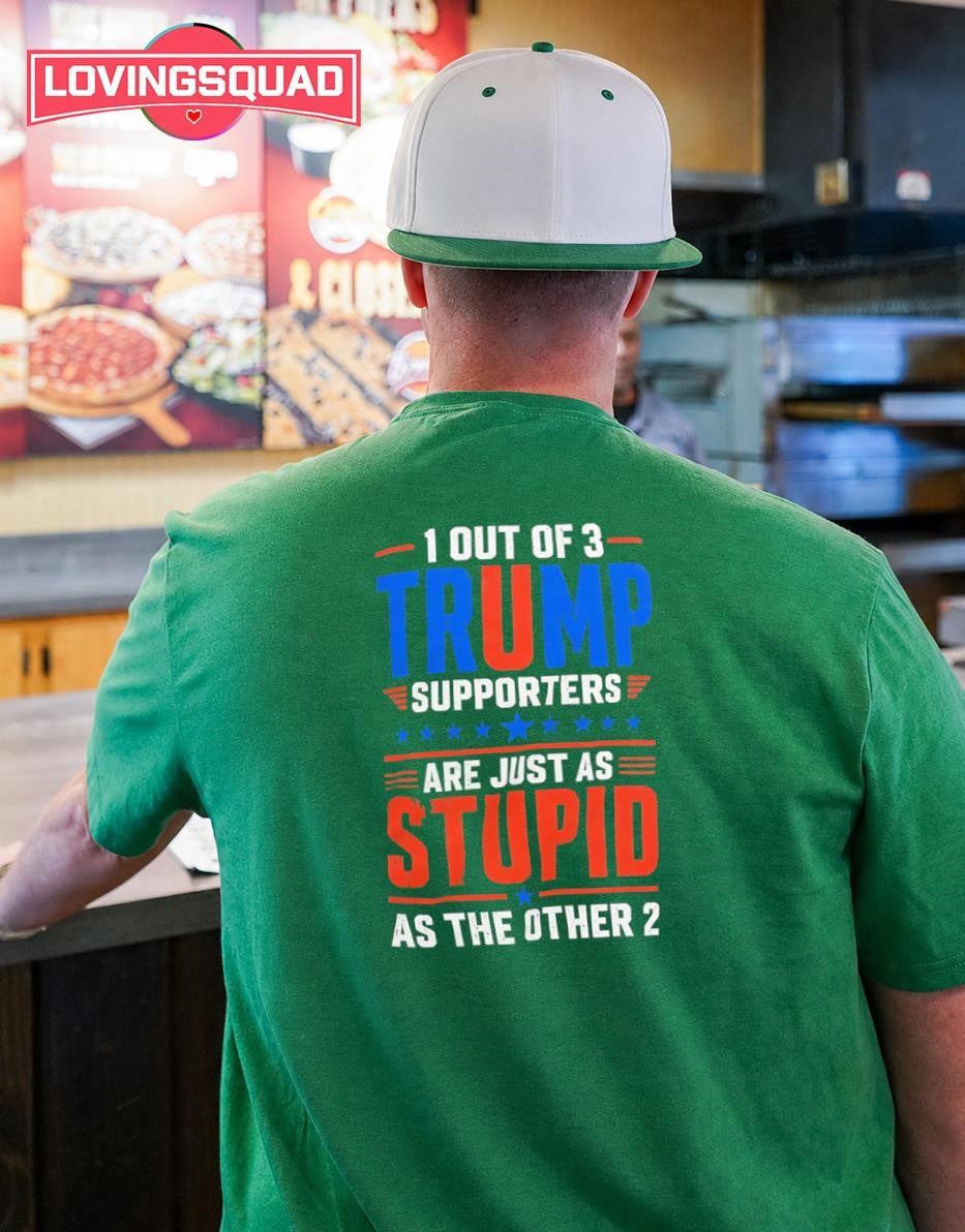 1 out of 3 Trump Supporters Are Just as Stupid as the Other 2 shirt