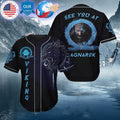 HOT See You At Ragnarok Vikings Custom Baseball Jersey