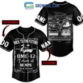 Back To The Future DMO 12 I Drive At 88 MPH Personalized Baseball Jersey