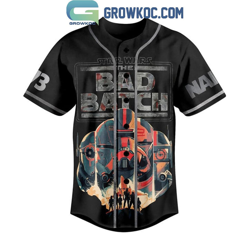 Bad Batch Stars Wars Good Soldiers Follow Orders Personalized Baseball Jersey